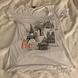 Paris tee by Truly Madly Deeply